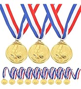 Amazon.co.jp: Toddmomy 金メダル リボン付き 優勝メダル 表彰式